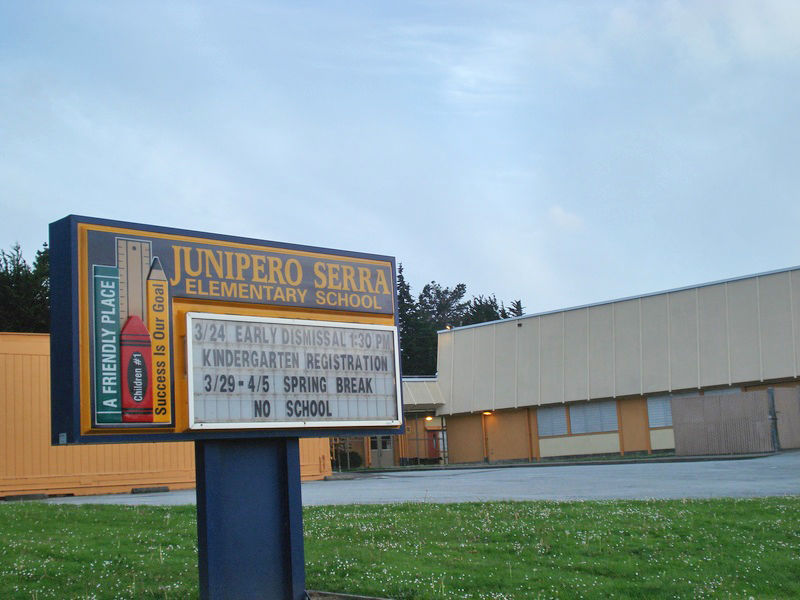 Junipero Serra Elementary School in Daly City